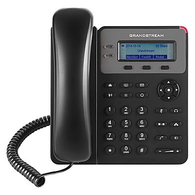 Telefone IP Grandstream GXP1610 - 2 Contas SIP, 2 Linhas, LCD 132x48