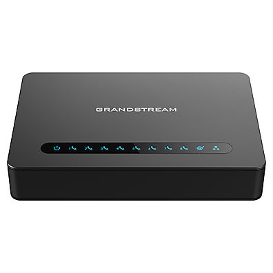 Gateway VoIP Grandstream HT818 - ATA 8 Portas FXS com SIP e Ethernet Gigabit