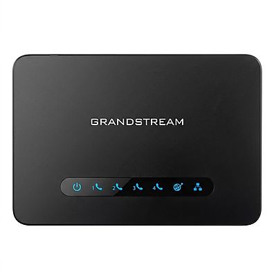 Adaptador ATA Grandstream HT814 4 Portas FXS Gigabit VoIP