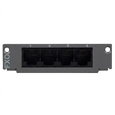 Módulo 4FXO Khomp para Gateway UMG Modular 300 - 4 Portas Analógicas FXO RJ11