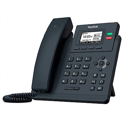 Telefone IP Yealink T31W Wi-Fi Dual Band 2 Linhas SIP PoE