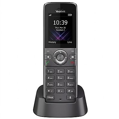 Telefone IP Yealink W73H - Handset DECT Sem Fio com Áudio HD e Cancelamento de Ruído